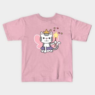 Fairy Kitten Kids T-Shirt